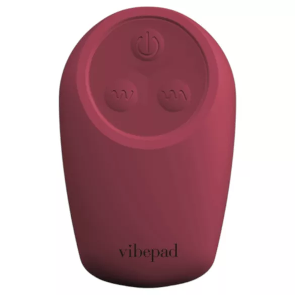 Vibepad Intense 2 - fjärrstyrd vibrator-kudde (röd)