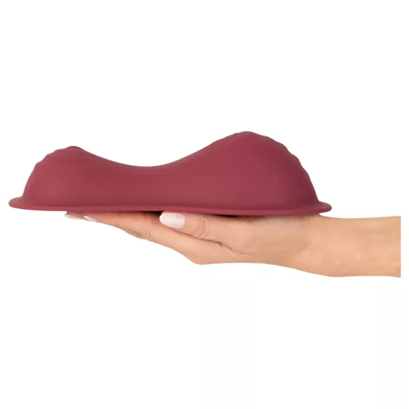 Vibepad Intense 2 - fjärrstyrd vibrator-kudde (röd)