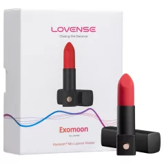 Lovense Exomoon - mini vibrator i läppstiftsform (svart)