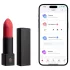 Lovense Exomoon - mini vibrator i läppstiftsform (svart)