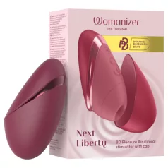   Womanizer Next Liberty - klitorisstimulator med luftvågor (röd)