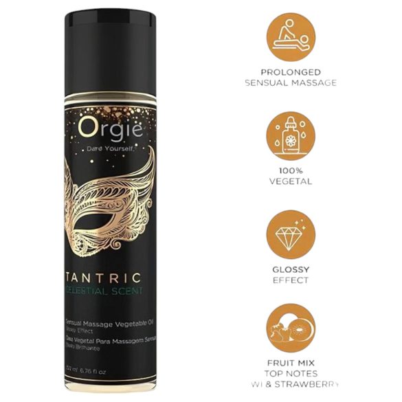 Orgie - massageolja - sensuell - 200ml
