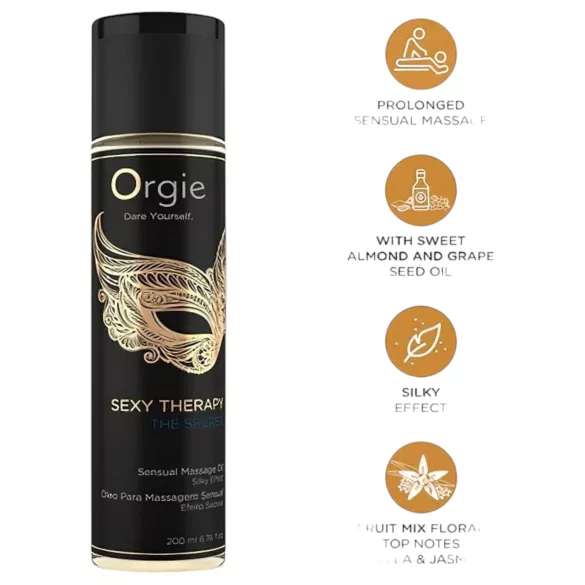 Orgie - massageolja - sensuell - 200ml