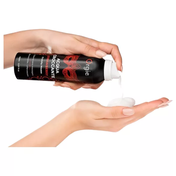 Orgie - massage mousse - jordgubb - 150ml