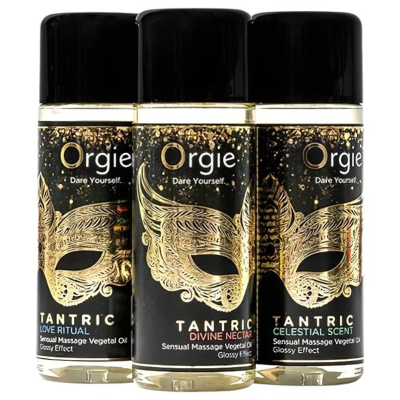 Orgie Tantric - Sensuell massageoljeset (3x30ml)