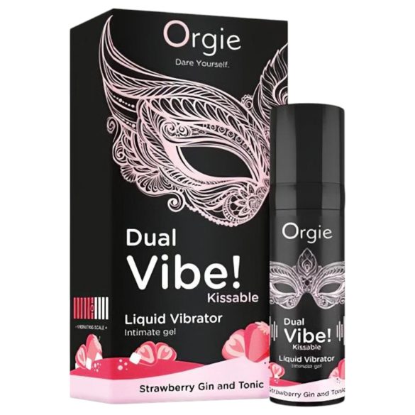 Orgie - flytande vibrator för unisex - jordgubb gin tonic - 15ml