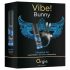 Orgie Bunny - vibratorisk penisring set - svart