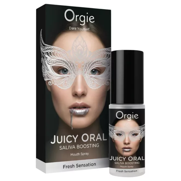 Orgie Juicy Oral - kyss- och oralsexförbättrande spray (15 ml)
