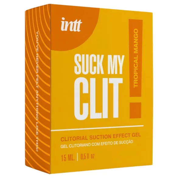 Intt Suck My Clit - klitorisstimulerande gel för kvinnor - mango (15 ml)