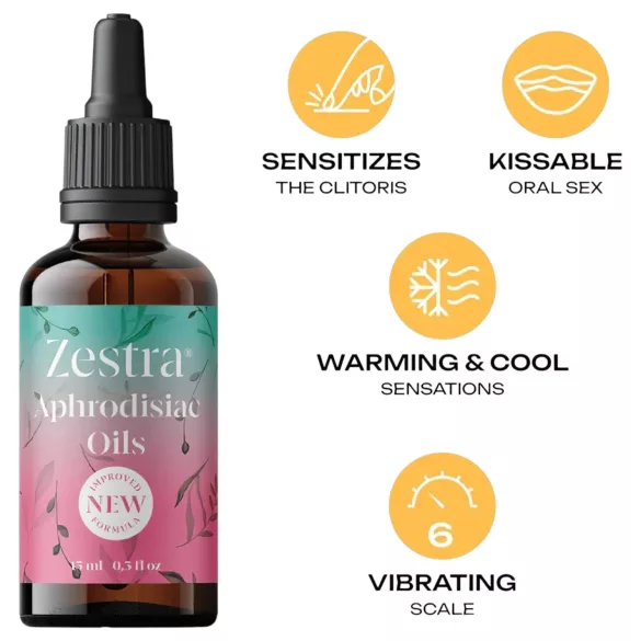 Zestra - afrodisiakumolja för kvinnor (15 ml)
