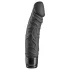 Baseks - verklighetstrogen stavvibrator (svart) - 19 cm