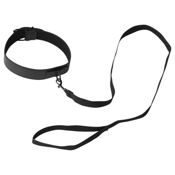 Baseks - bondage-set med piska och bröstvårtsklämmor (svart)