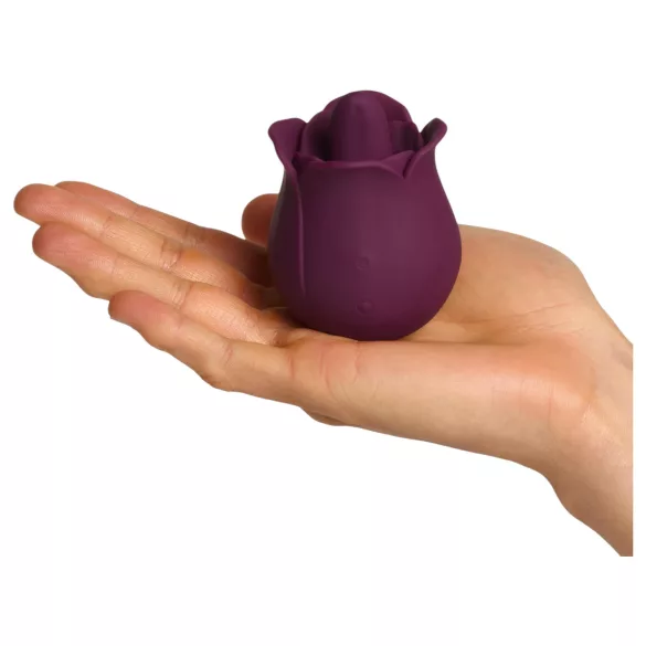 Amaysin - tungformad rosvibrator för klitoris (lila)