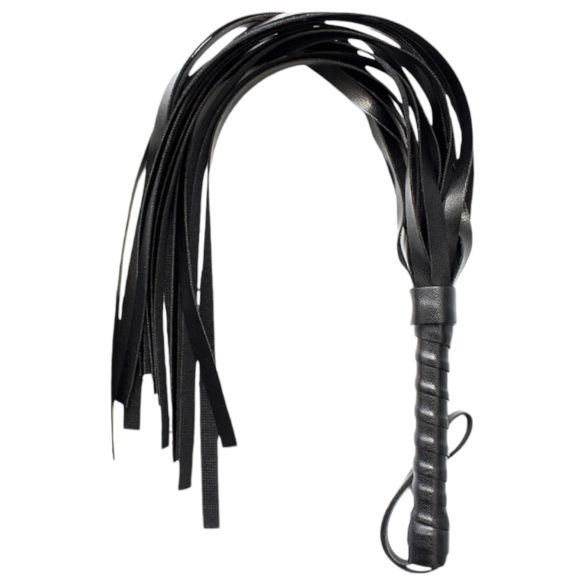 Konstläderpiska - svart (42 cm)