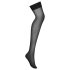 Obsessive S800 - sexiga strumpbyxor - svart - L/XL
