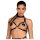 Obsessive A740 - Dekorativ halterneck kroppsele (svart) - S-L
