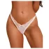 Obsessive Weddya - spetsstring (vit) - L/XL