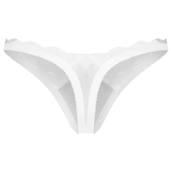 Obsessive Weddya - spetsstring (vit) - L/XL
