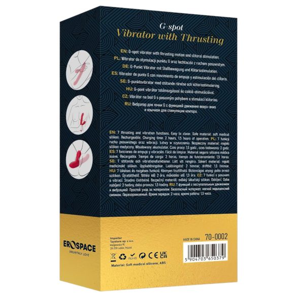 Sweet Play - Rabbitvibrator och klitorisstimulator - 2in1 - silikon rosa