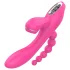 Erospace Sweet Play - G‑punktvibrator med analsond och sugfunktion (rosa)