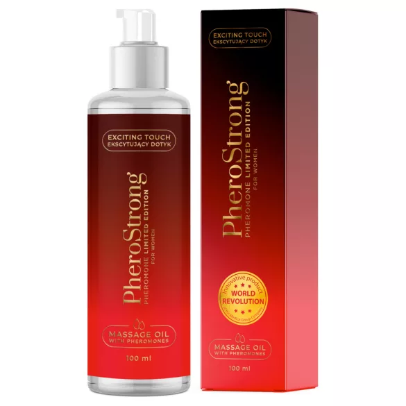 PheroStrong Limited Edition - massageolja för kvinnor - 100ml