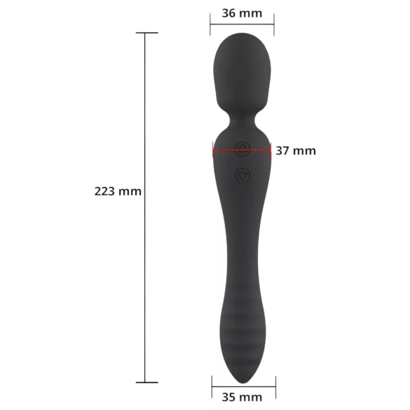 Sweet Play - G-punktsvibrator med massagefunktion - svart