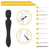 Sweet Play - G-punktsvibrator med massagefunktion - svart