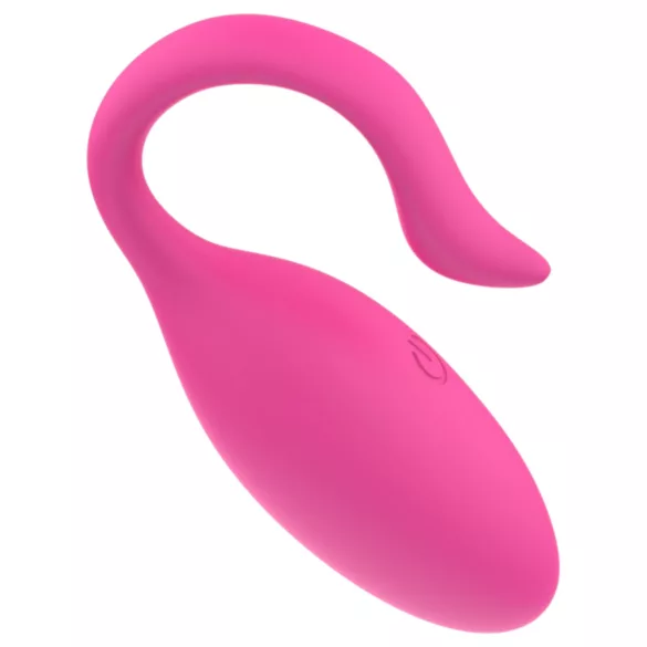 Erospace Sweet Play - bärbart, appstyrt vibroägg (rosa)