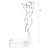 Passion BS031 - öppen jumpsuit (röd) - S-L