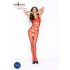 Passion BS032 - nätöppen jumpsuit (röd) - S-L