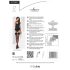 Passion ST001 - strumpbyxor (svart)