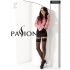 Passion ST003 - spetsstrumpor (svart) - L/XL