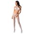 Passion BS080 - stilfull vit overall (S-L)