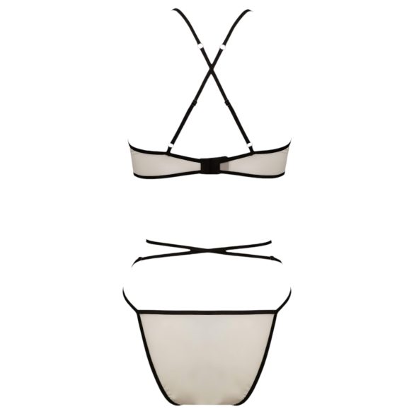 Passion Chika - BH-set (krämfärgad)