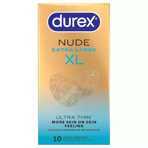 Durex Nude XL - extra stora kondomer (10 st)