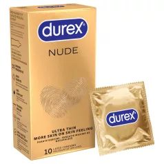 Durex Nude - tunn kondom - 10 stycken