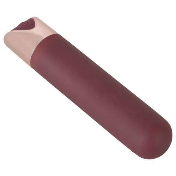 /Magic Shiver - stavvibrator (röd) - miljövänlig förpackning