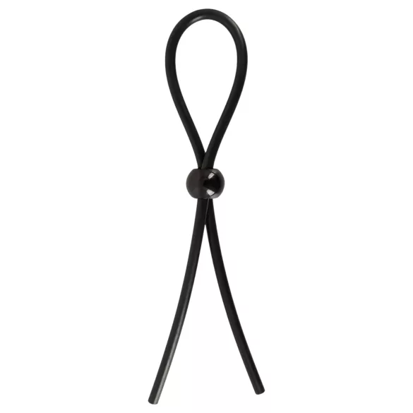 Magic Shiver - justerbar penisring (svart)