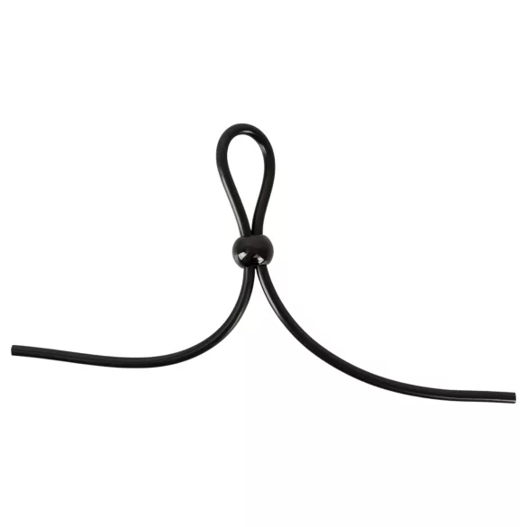 Magic Shiver - justerbar penisring (svart)