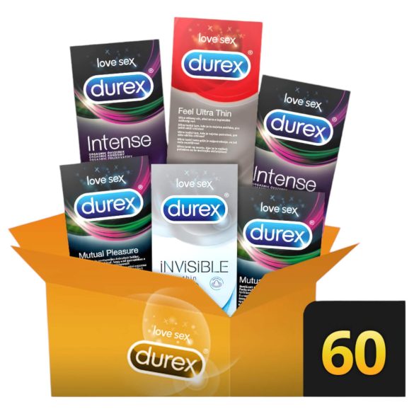 Durex Premium - Extra Njutning Kondompaket (6x10)