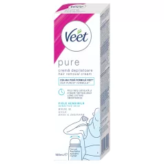   Veet Pure - hårborttagningskräm för bikinilinjen - för känslig hud (100 ml)