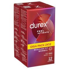 Durex Feel Intimate - tunna kondomer, paket (2x12 st)