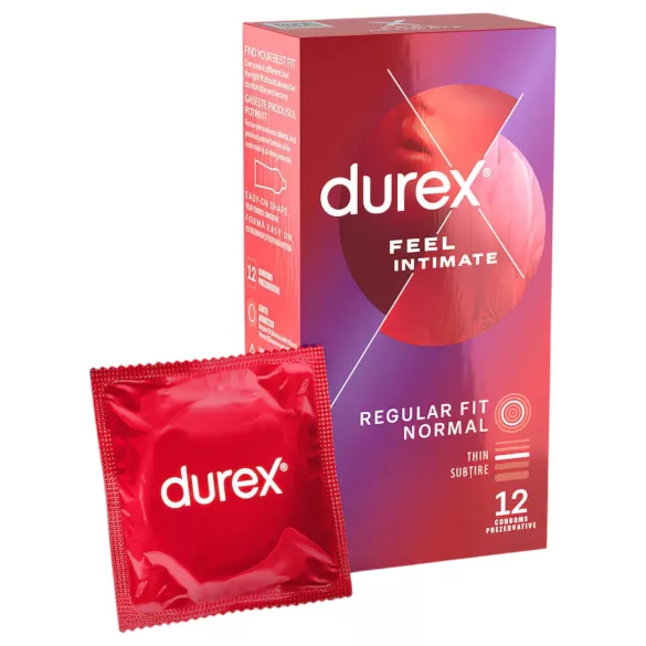 Durex Feel Intimate - tunn kondom - 2x12 st