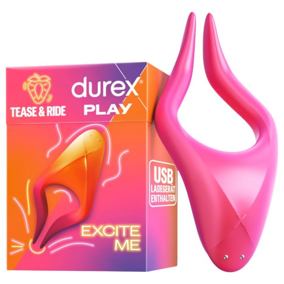 Durex Tease & Ride - Erogent Stimulans (rosa)
