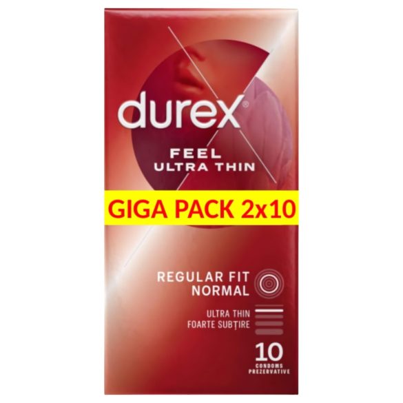 Durex Feel Ultra Thin - ultratunna kondomer (2x10 st)