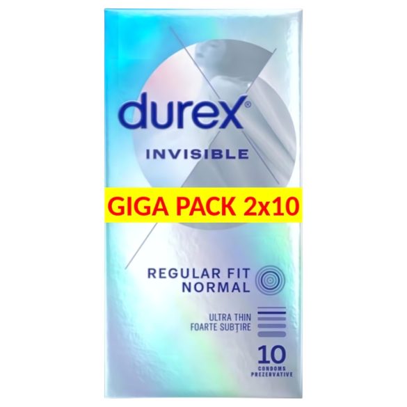 Durex - kondom - extra tunn - regular fit - 20 pack