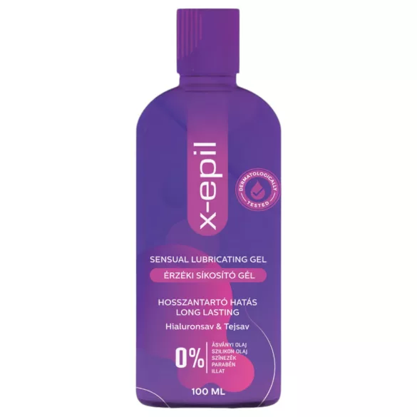 X-Epil - glidmedel gel - känsla - 100ml