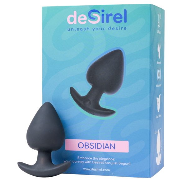Desirel Obsidian - analvibrator med appstyrning - svart