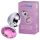 Desirel Pink Jewel M - analplugg (silver-rosa)