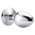 Desirel Pink Jewel M - analplugg (silver-rosa)